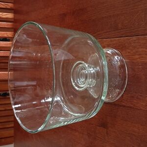 Anchor Hocking Savannah Large Clear Glass Trifle Dessert Serving Bowl